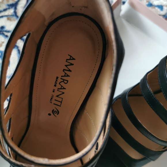 Amaranti black dress shoes - Picture 4 of 11